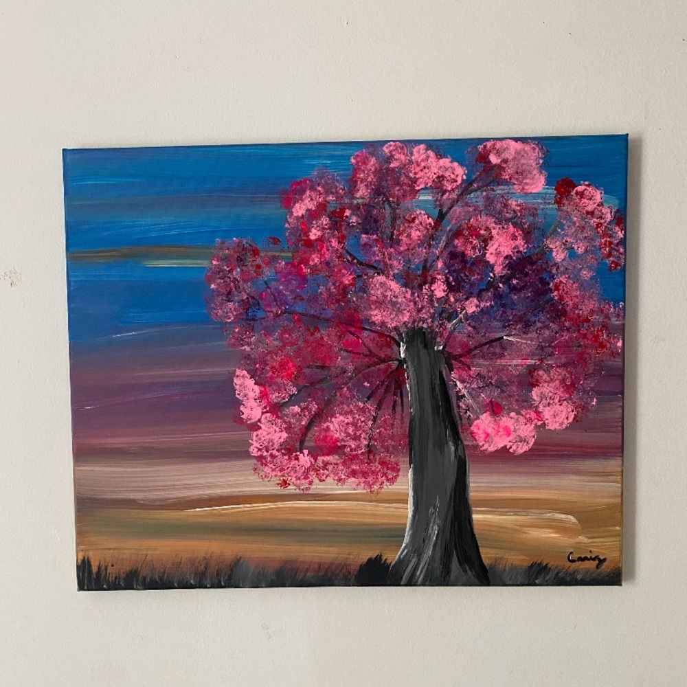 Cherry Blossom painting
